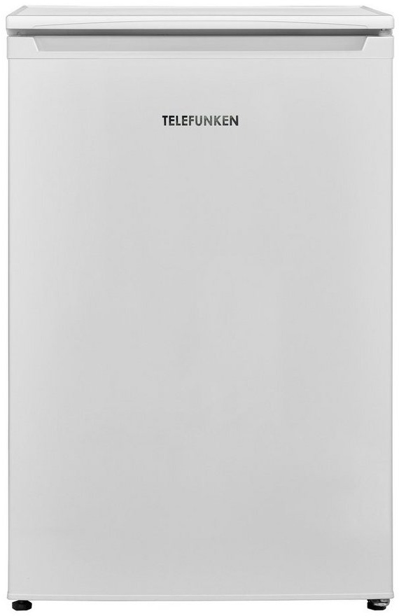 Telefunken Gefrierschrank F-103-100-W, 83.8 cm hoch, 54 cm breit, 103 Liter Nutzinhalt, Tiefkühlschrank klein, Less Frost, freistehend weiß