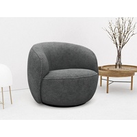 LeGer Home by Lena Gercke Loungesessel »Effie«, mit 360° Drehfunktion, komfortables Sitzen grau