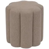 Atmosphera Créateur d'intérieur Polsterhocker (1 Stk., Sitzhocker), funktional beige