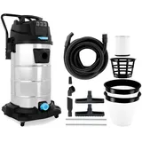 Bautec Nass-Trockensauger 80 L 3.400 W mit 10m Schlauch Düsen- und Filterset
