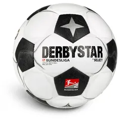 Derbystar Fussball 2. Bundesliga Brilliant APS v24 (offizieller Spielball der Saison 2024/2025) weiss/schwarz