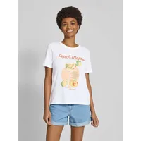 Pepe Jeans Viola Kurzarm-t-shirt - White - L