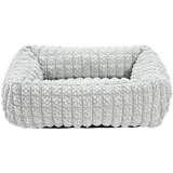 dehner lieblinge Kuschelbett Alaska, rechteckig, grau