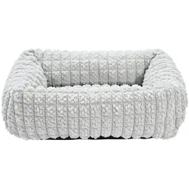dehner lieblinge Kuschelbett Alaska, rechteckig, grau