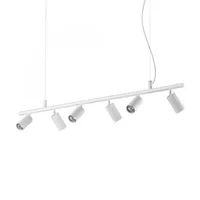 Ideal Lux Dynamite 6-flg. 7W 115,5 cm weiß