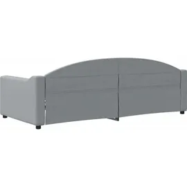 vidaXL Tagesbett 90 x 200 cm hellgrau
