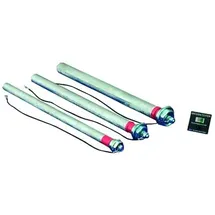 ff ff ff Magnesiumanode 1 'x320 Magnesiumanode, vorbereitet für den Erschöpfungsindikator