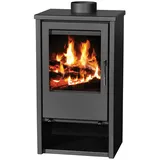 CONFORTO Kaminofen Conforto Regina Stahl, schwarz, 8,1 kW
