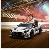 aiyaplay Kinder Elektroauto Mercedes-AMG 12V Weiß (1-tlg)