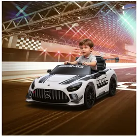 aiyaplay Kinder Elektroauto Mercedes-AMG 12V Weiß (1-tlg)