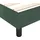 vidaXL Boxspringbett 100 x 200 cm Dunkelgrün