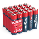 Ansmann Mignon - Batterie 20 x AA-Typ - Alkalisch