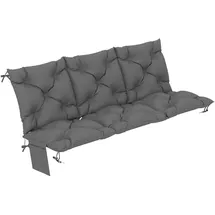 Outsunny Bankauflage 150 x 100 x 10 cm grau 1 St.