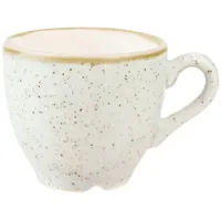 Churchill 12 x Espressotasse 0,1l STONECAST barley white