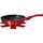 Berlinger Haus BERLINGERHAUS Wok mit Marmoroberfläche 30 cm, Burgundy Metallic Line