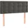 vidaXL Boxspringbett 100 x 200 cm Dunkelgrau