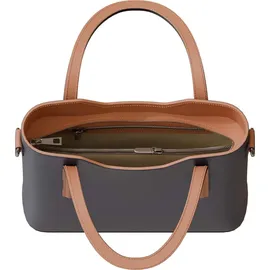 KMISSO 30637 Henkeltasche Leder Blu/Cuoio