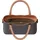 KMISSO 30637 Henkeltasche Leder Blu/Cuoio