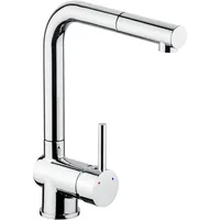 CORNAT Livenne Spültischarmatur Silber