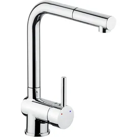 CORNAT Livenne Spültischarmatur Silber