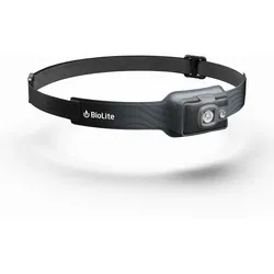 BioLite Stirnlampe HeadLamp 325 Lumen (vielseitige Modi und USB-Wiederaufladbarkeit) grau