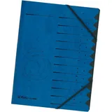 Herlitz 10843316 A4 12 Fächer blau