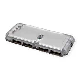 Value USB 2.0 Notebook Hub, 4 Ports, ohne Netzteil