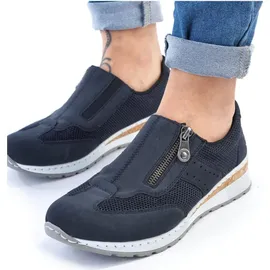 Rieker Slip-On Sneaker Damen Blau 40