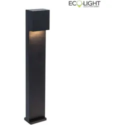 Lutec LED Wegeleuchte GEMINI XF, Downlight Effekt, 7,5W, 800lm, 3000K, IP54, anthrazit ECO-7104002012