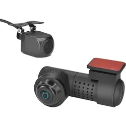  360° Panaroma Dashcam mit Nachtsicht + Heckkamera mit Nachtsicht + Heckkamera 