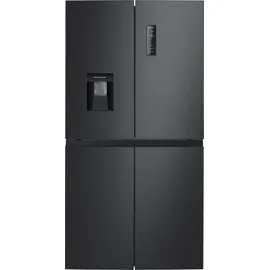 Hanseatic Multi Door »HCDC18080CWDBI«, NoFrost, Wasserspender, Display, 97437200-0 schwarz