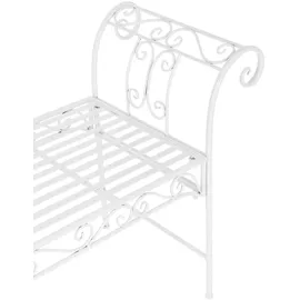 [en.casa] Cossila 70 x 147 x 46 cm Weiß