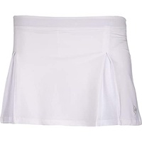Dunlop Damen Club Line Skirt, weiß,