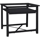 vidaXL Waschmaschinen-Podest Schwarz 60 x 56 x 52 cm Stahl