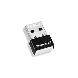 AXFEE Bluetooth Adapter 5.3, USB Bluetooth Dongle, Unterstützt Windows 11/10/8.1, Bluetooth Stick für PC, Laptop, Desktop, Headset, Lautsprecher, Tastatur, Kopfhörer, Maus