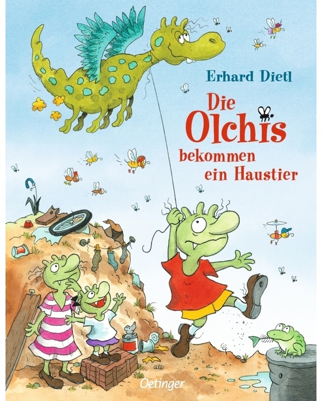 Die Olchis Bekommen Ein Haustier / Die Olchis Bd.6 - Erhard Dietl  Gebunden