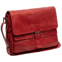 The Chesterfield Brand Interlaken Aktentaschen Messenger Leder 36 cm - Rot