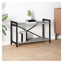 vidaXL Bücherregal 80 x 30 x 48,5 cm Grau