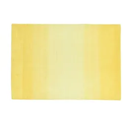 THEKO Wollteppich  Wool Comfort , gelb , Wolle , Maße (cm): B: 140 H: 1,4