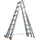 siedra-leitern Siedra Teleskopleiter 8 Sprossen