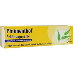 PINIMENTHOL Erkältungssalbe Eucal./Kiefern./Menth. 100 g