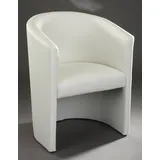 Cocktailsessel Sessel Clubsessel Loungesessel Club Möbel Bürosessel weiss Neu