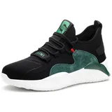 Sicherheitsschuhe Arbeitsschuhe Herren Damen Stahlkappenschuhe Grün 44 EU - 44 EU