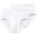 SCHIESSER Slips weiß M 2er Pack