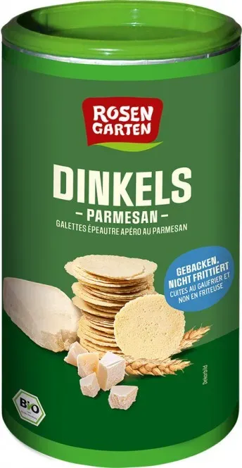 Rosengarten Dinkels Parmesan-Cräcker bio