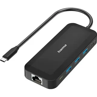 Hama USB-C Multiport-Adapter, sch