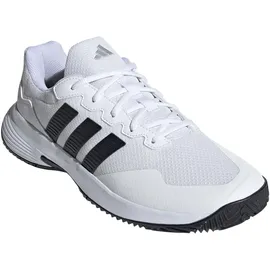 adidas Gamecourt 2 Tennisschuhe Herren KI0781 - cloud white/core black/silver met. 40 2/3