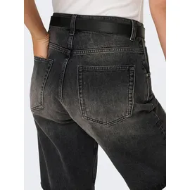 Only ONLMATE REG BAGGY LONG SHORTS Schwarz S