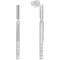 S.Oliver Ohrstecker 925er Silber One Size Damen