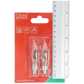 Konstsmide Flackerkerze 1,5W E10 2er Set